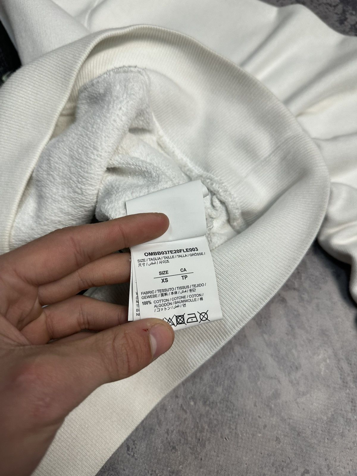 Off-White Off White Caravaggio Hoodie Size US XS / EU 42 / 0 - 15 Thumbnail
