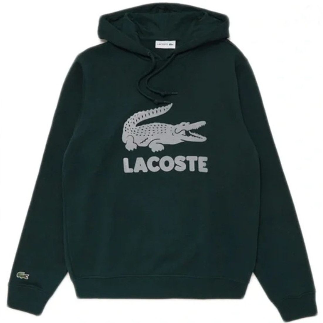 Lacoste Mens Long Sleeve Flocked Graphic Croc Sweatshirt 3XL