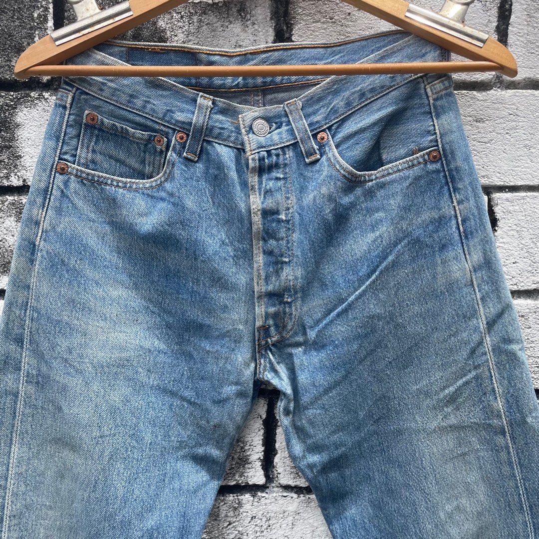 Levi's × Levi's Vintage Clothing × Vintage Size 28 Vintage Levis 501 Jeans Denim USA Size US 28 / EU 44 - 5 Thumbnail