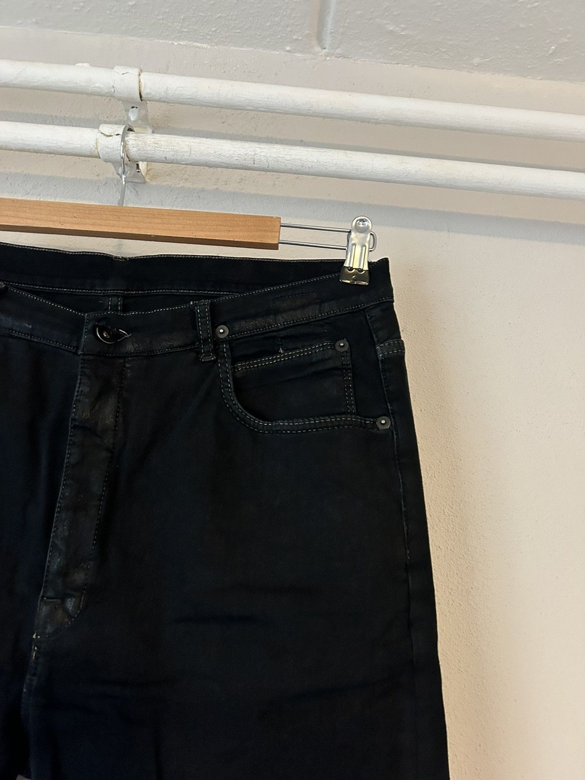 Rick Owens Drkshdw Torrence Cut Cropped Jeans Size US 32 / EU 48 - 5 Thumbnail