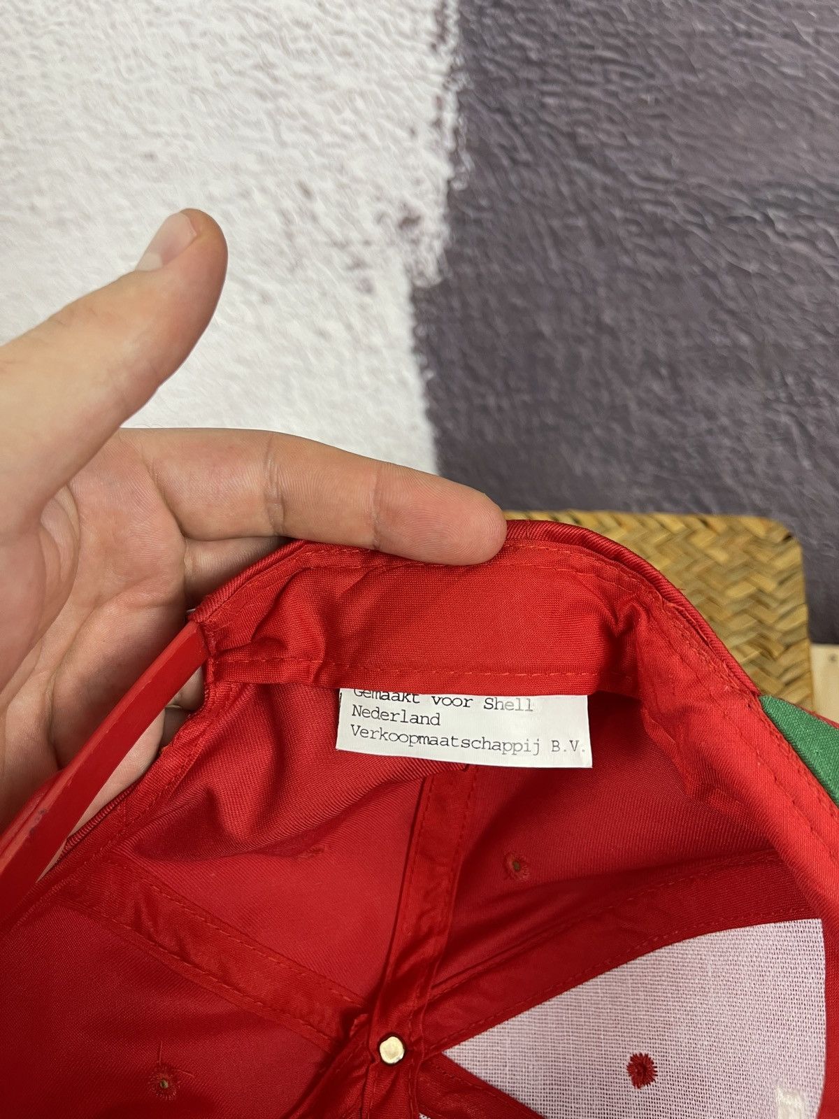 Ferrari Ferrari Shell Formula 1 vintage red cap hat Size ONE SIZE - 7 Thumbnail