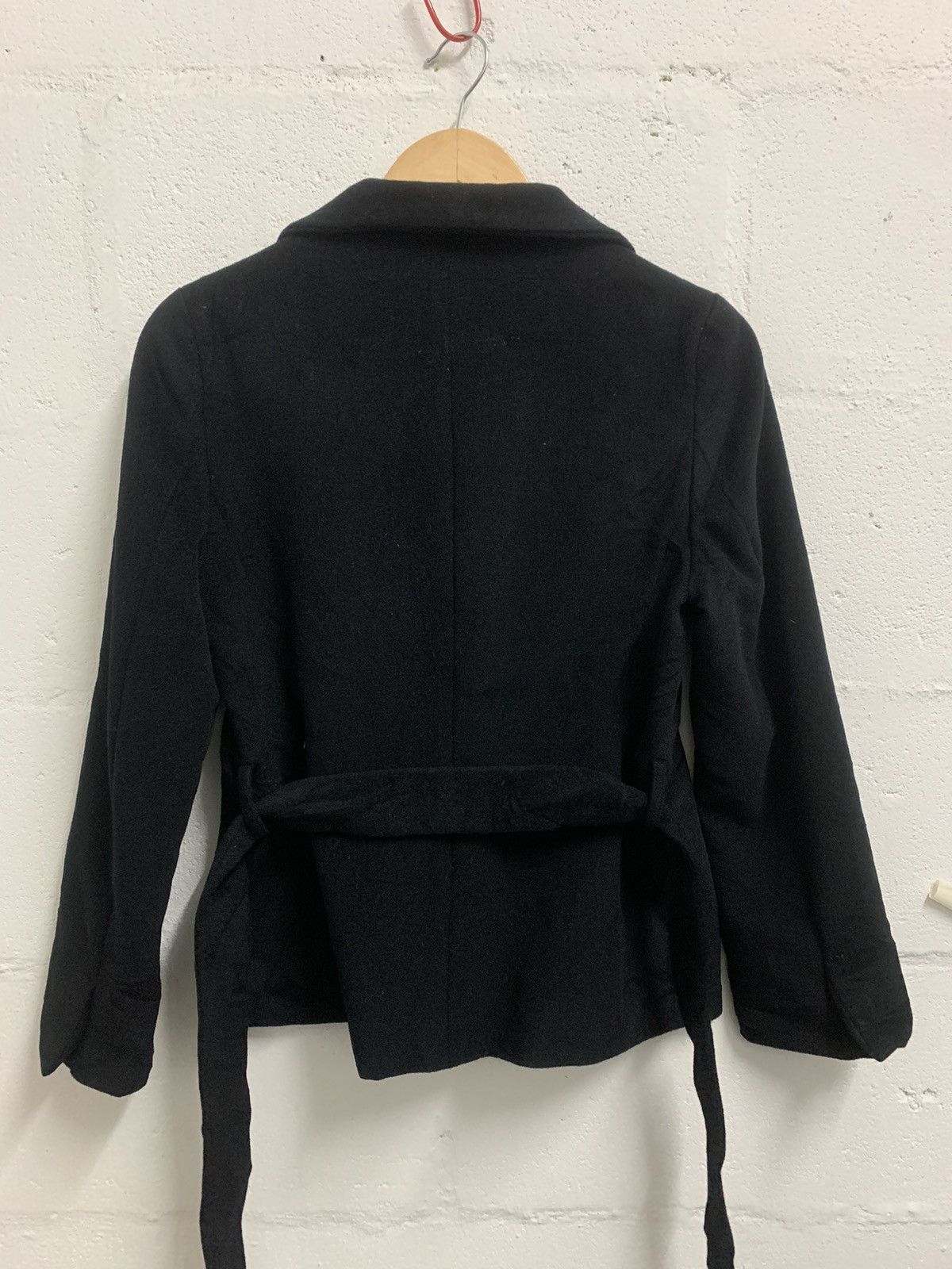 Yohji Yamamoto INED Stainless Steel Collar Jacket Single Melton Size S / US 4 / IT 40 - 6 Thumbnail