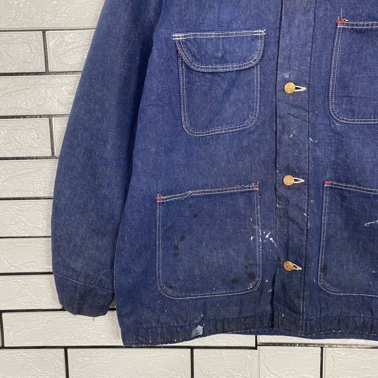Vintage 🔥VINTAGE CHORE DETROIT JACKET BLANKET WORKER KAPITAL Size US M / EU 48-50 / 2 - 5 Thumbnail