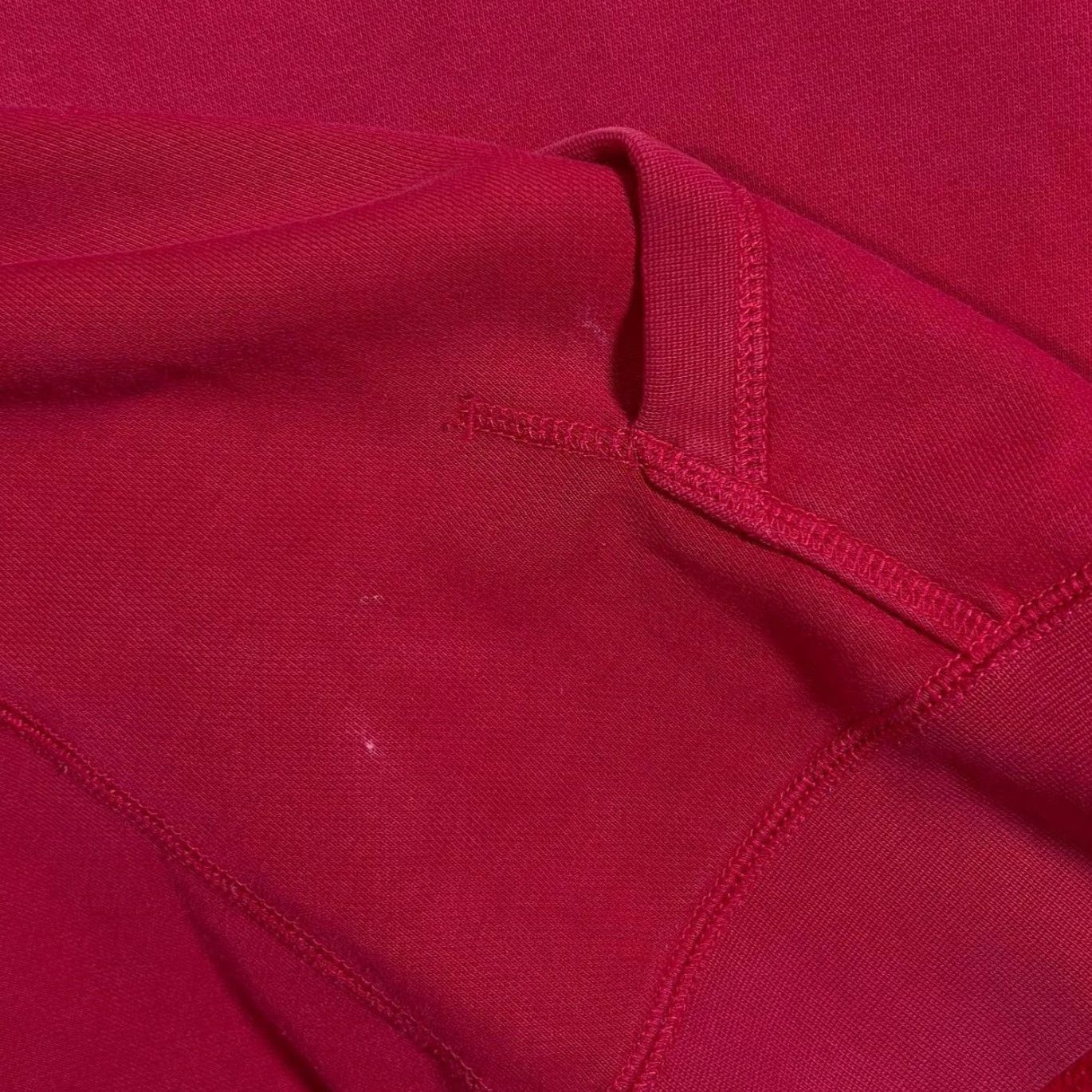 Nike Nike Classic Embroidered Mini Logo Red Pullover Hoodie Large Mens Hoodie Pullover Hooded 80% cotton 20% polyester Size US L / EU 52-54 / 3 - 4 Thumbnail