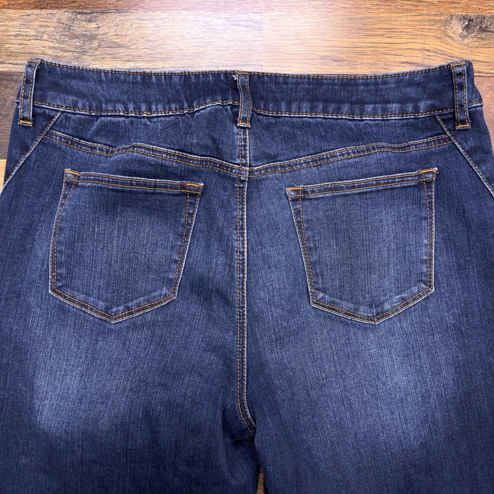 Vintage Chicos Womens Jegging Chicos Platinum Jegging Mid Rise Stretch Jeans 1 Blue Denim Fashion City Logo 28in Inseam Wool? Size 25" / US 0 / IT 36 - 7 Thumbnail