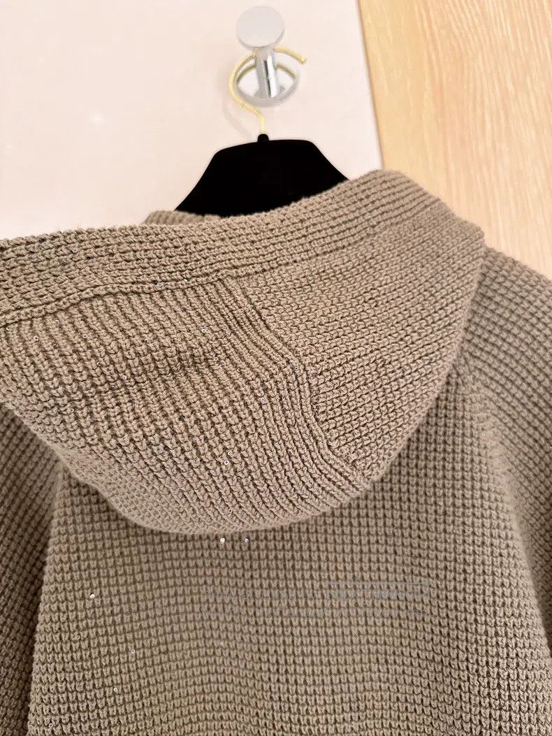 Brunello Cucinelli Brunello Cucinelli Sequined knitted cardigan Size XS / US 0-2 / IT 36-38 - 5 Thumbnail