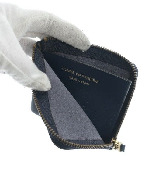 Comme des Garcons Wallet Coin Case Zip Plain Navy Size ONE SIZE - 3 Thumbnail