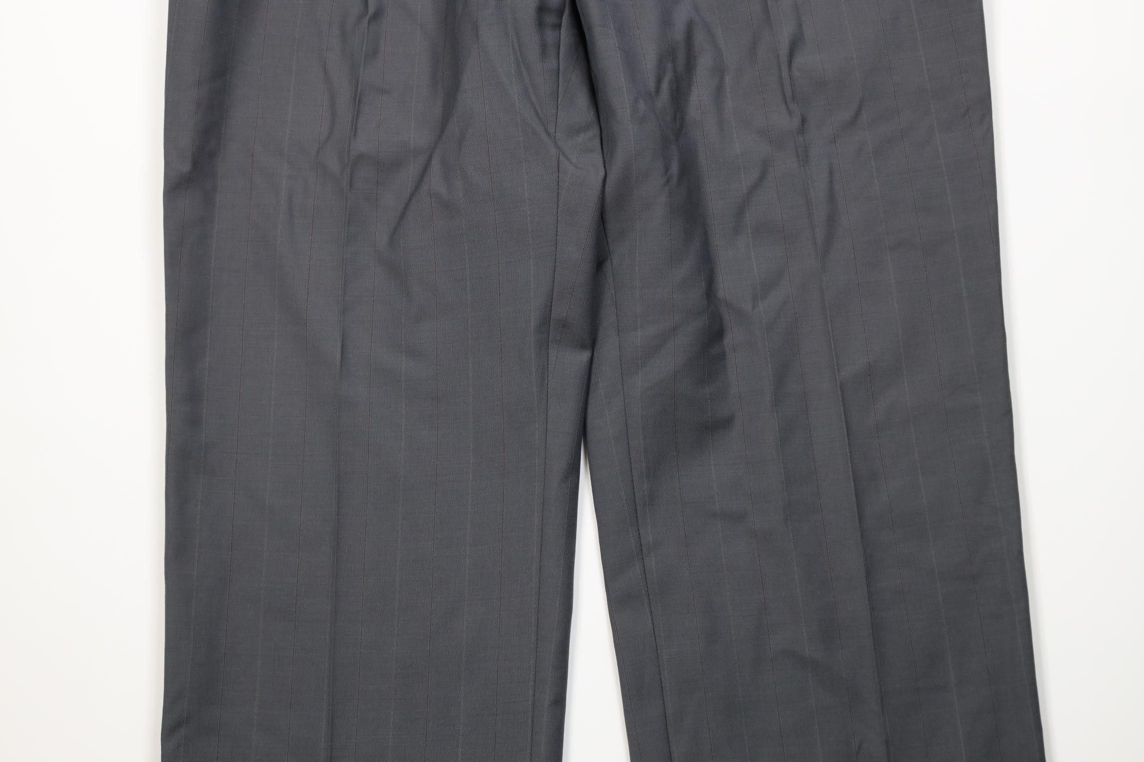 Vintage Vintage 70s Streetwear Wool Blend Knit Wide Leg Chino Pants Size US 38 / EU 54 - 3 Thumbnail