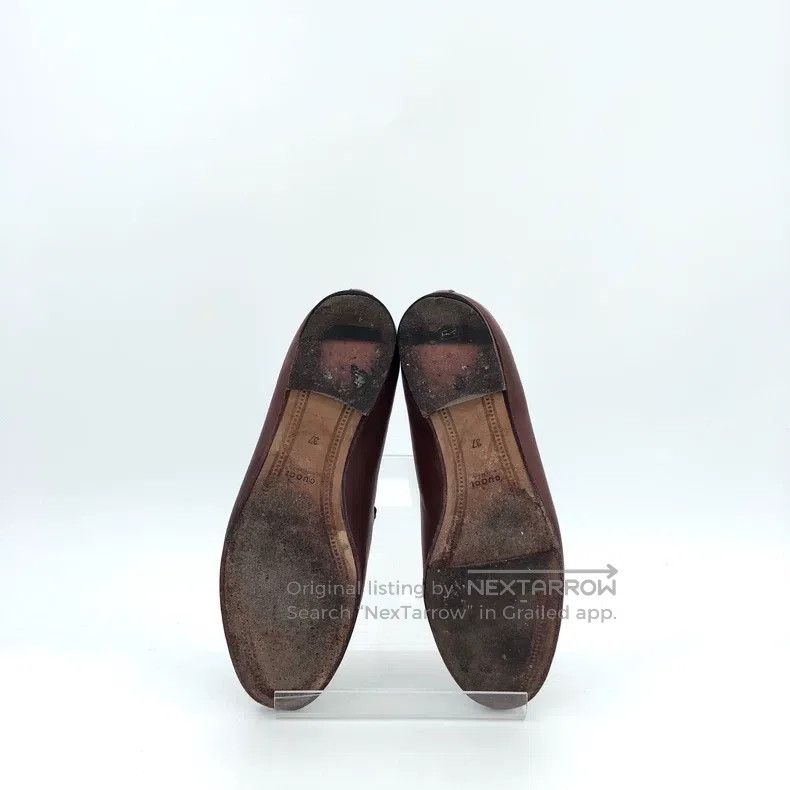 Gucci Gucci Dark brown horse buckle casual loafers Size US 6.5 / IT 36.5 - 5 Thumbnail