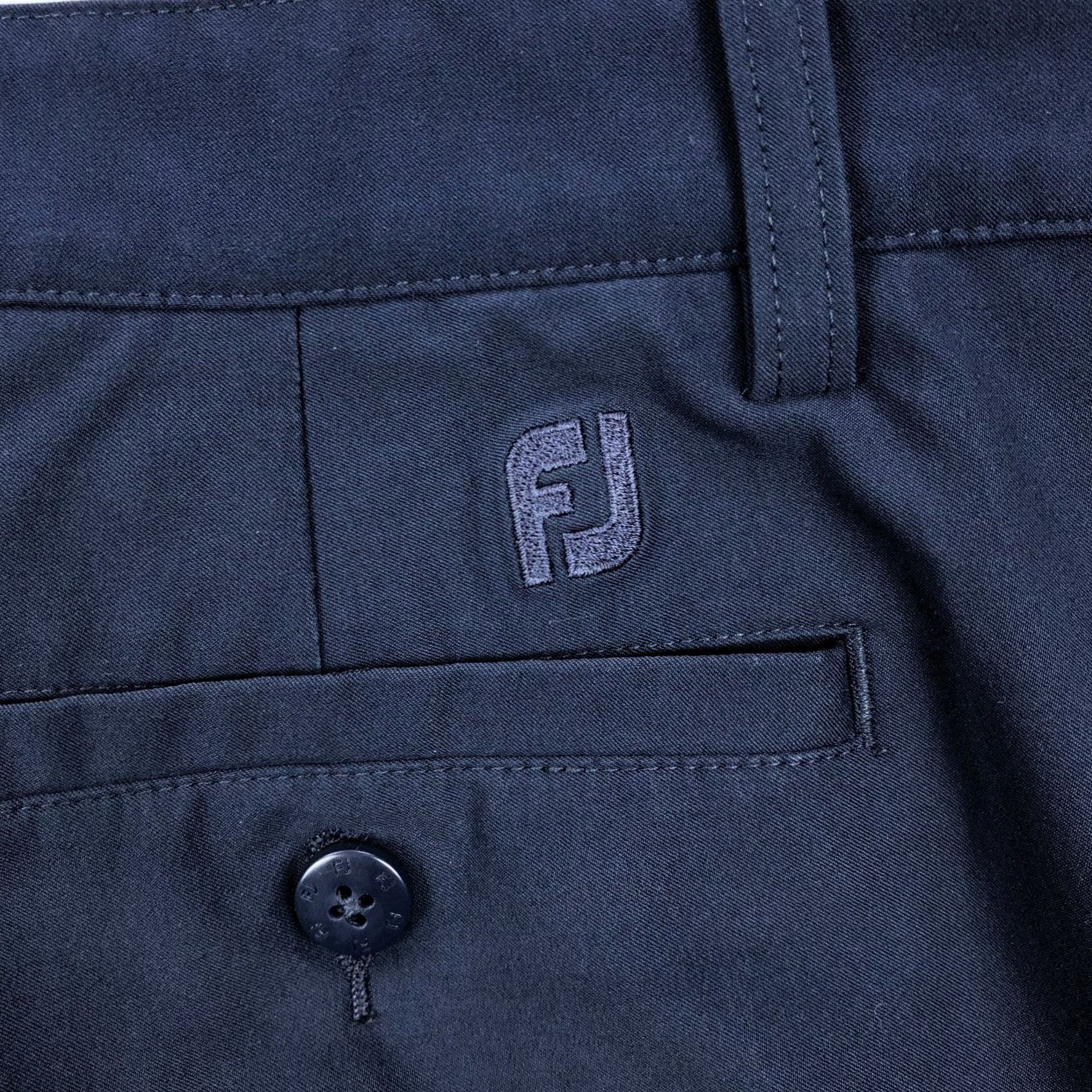 Footjoy FootJoy Men's Golf Pants 35x30 Navy Blue Performance Chino FJ Size US 35 - 5 Thumbnail