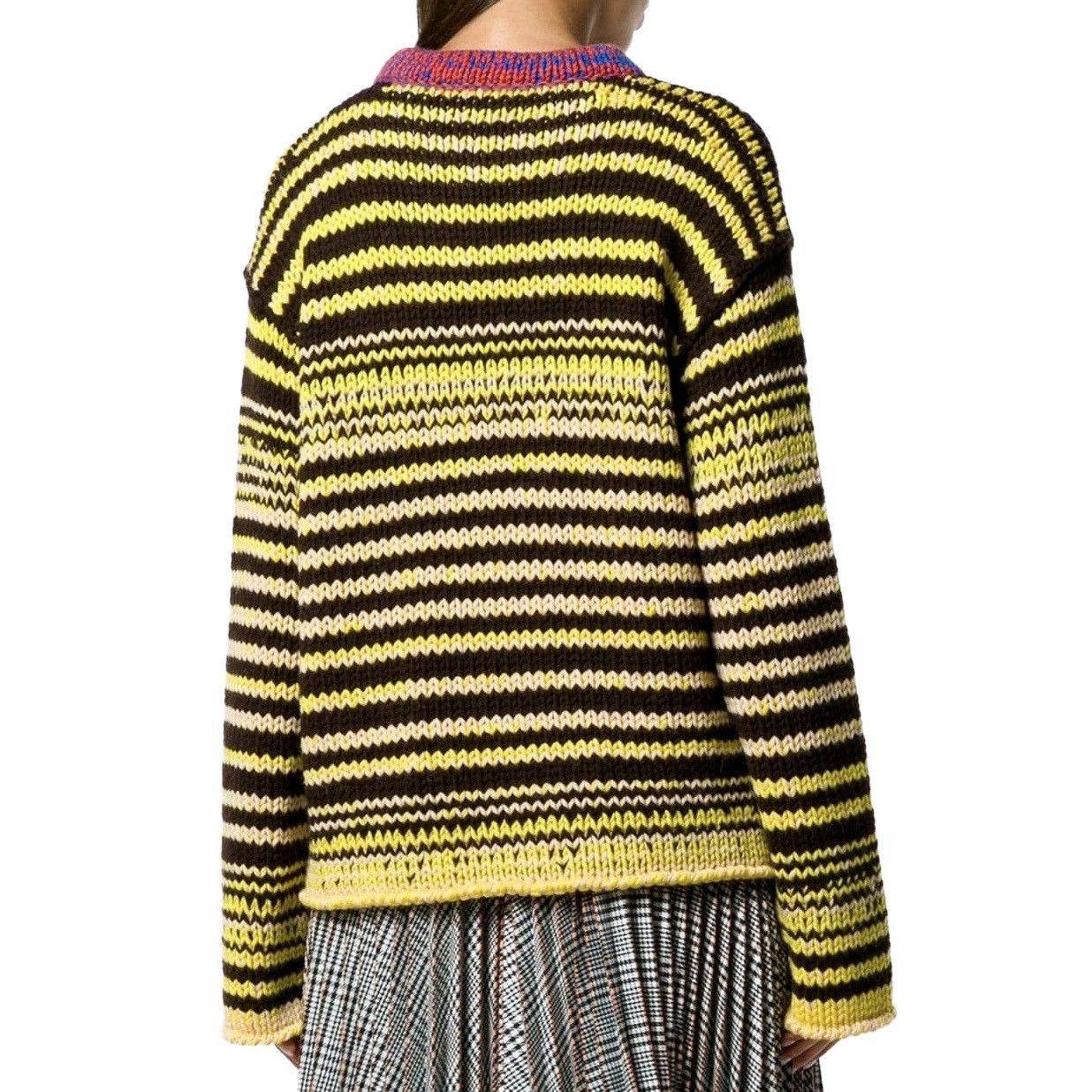 Calvin Klein 205W39NYC CALVIN KLEIN 205W39NYC RAF SIMONS HANDKNIT SWEATER Size XS / US 0-2 / IT 36-38 - 3 Thumbnail