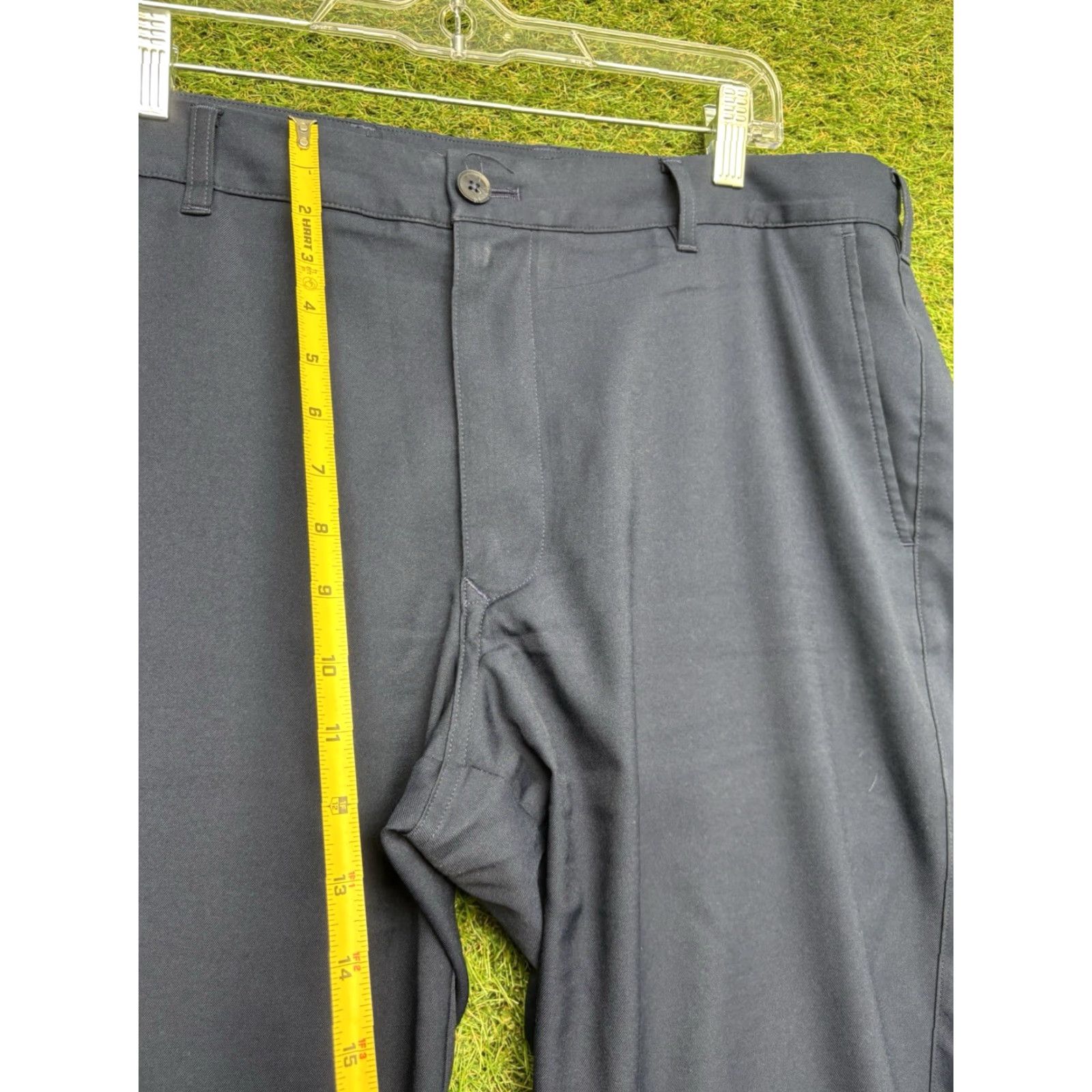 Mizzen+Main Mizzen+Main Baron Chino Pants Mens 38x32 Navy Blue Athletic Fit Polyester Golf Size US 38 / EU 54 - 7 Thumbnail