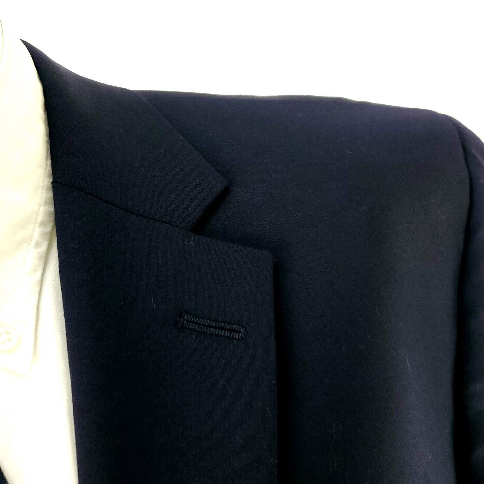 Joseph & Feiss Joseph & Feiss Gold Executive Fit Wool 2 Button 46R Blazer B Size 46R - 2 Thumbnail
