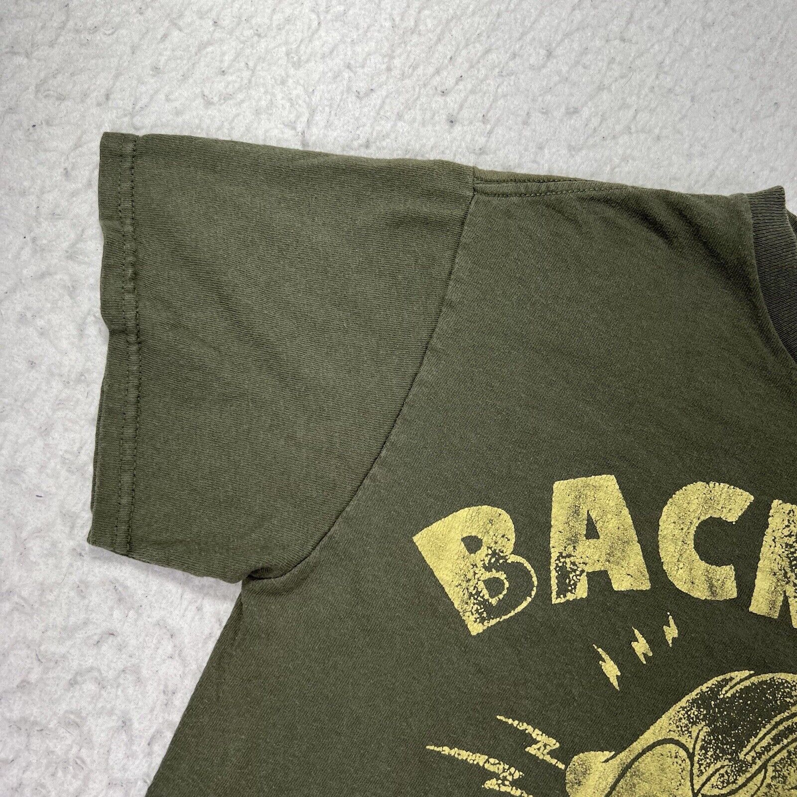 Disney Disney Back Off I'm Grumpy Green Short Sleeve Graphic Tee Size US S / EU 44-46 / 1 - 6 Thumbnail