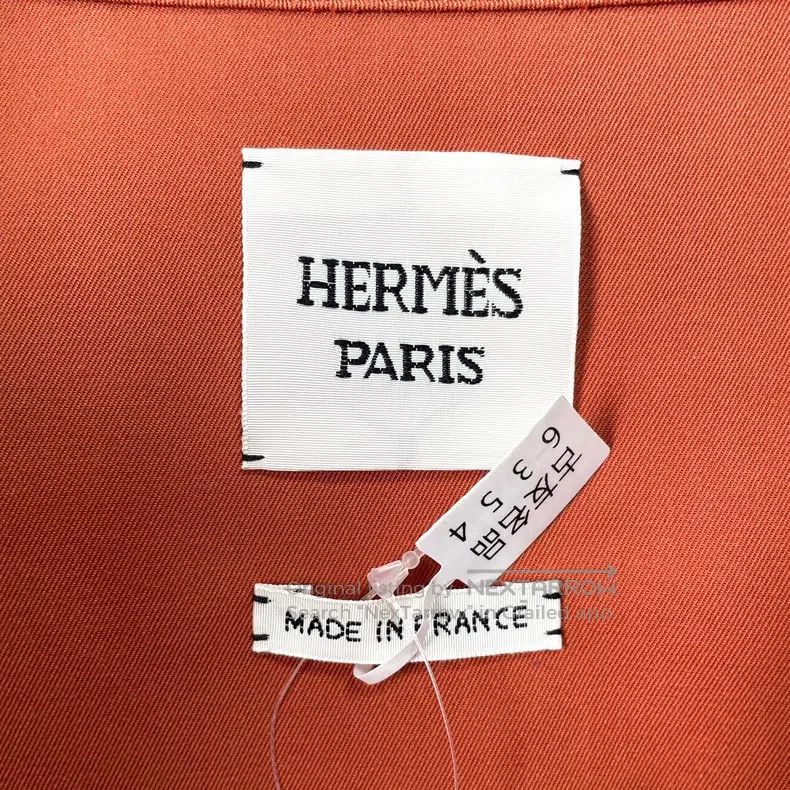 Hermes Hermes Orange hooded windbreaker, stylish and functional d Size XS / US 0-2 / IT 36-38 - 6 Thumbnail