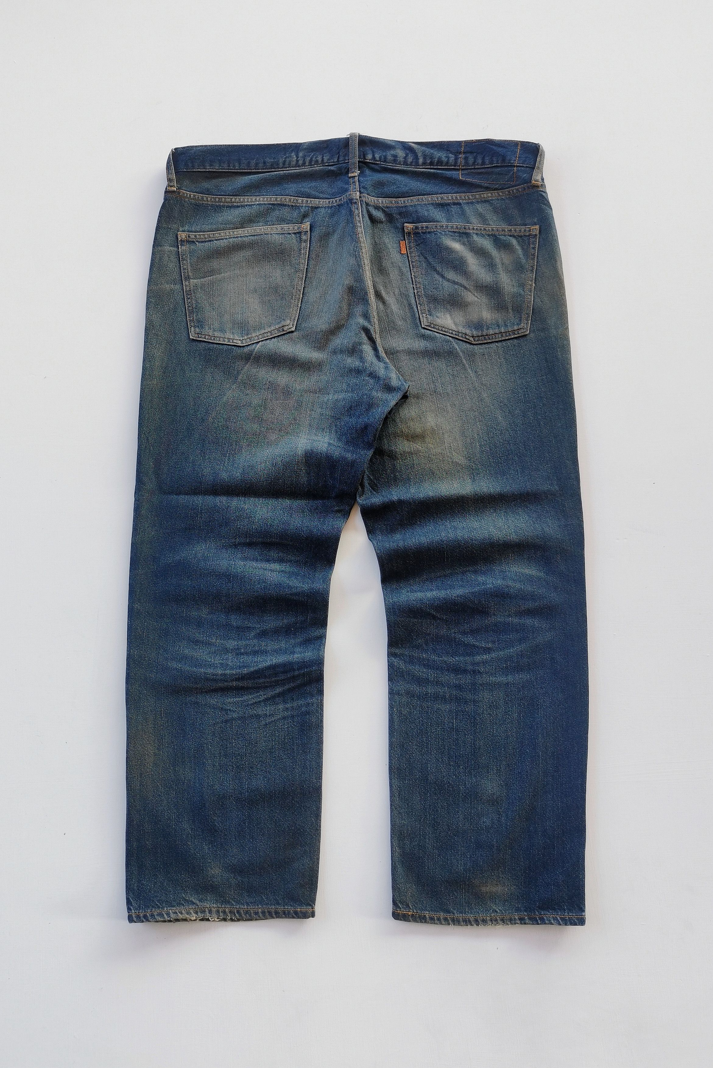 Le Grande Bleu (L.G.B.) Vintage Mudwash United Palette Jeans Size US 39 - 7 Thumbnail