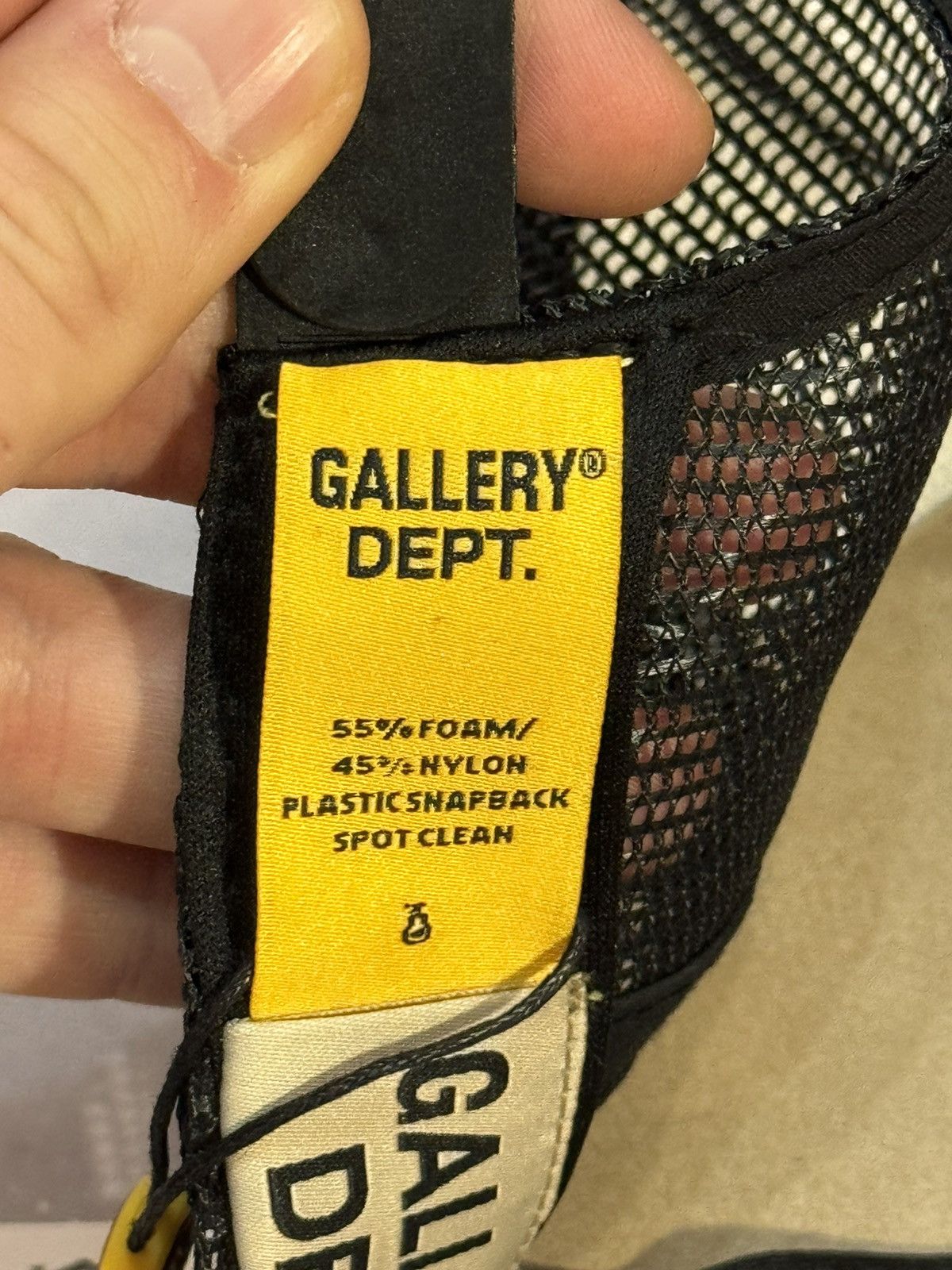 Gallery Dept. Gallery Dept Classic Logo Trucker Hat Size ONE SIZE - 9 Thumbnail