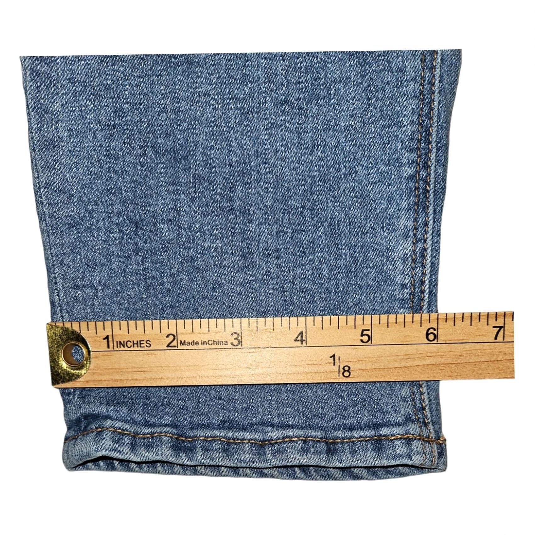 American Eagle Outfitters VINTAGE American Eagle Outfitters Mom Jeans 6 5-Pocket Denim Blue Womens Stretch Regular Hipster Preppy Logo Zipper Button Inseam 27" Size 28" / US 6 / IT 42 - 7 Thumbnail