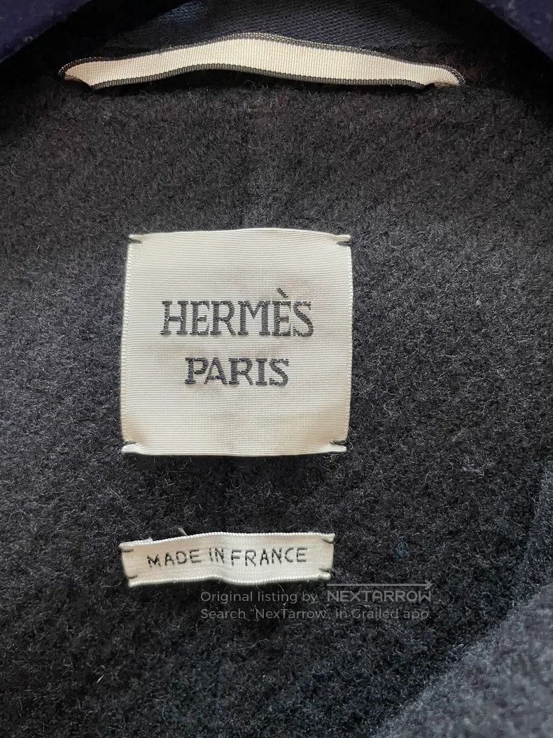 Hermes Hermes Wool Coat Jacket Size XS / US 0-2 / IT 36-38 - 4 Thumbnail