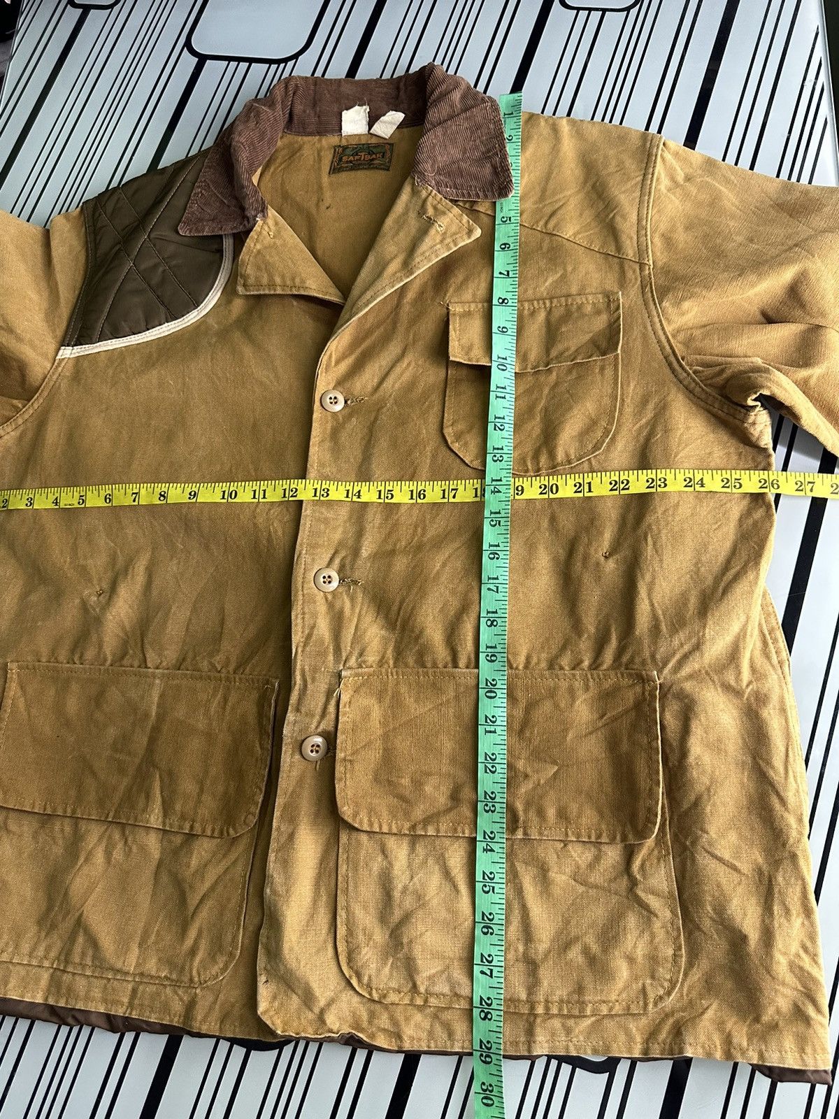 SafTbak × Vintage Vintage Saftbak Worker Tactical Hunting Jacket Size US L / EU 52-54 / 3 - 21 Thumbnail