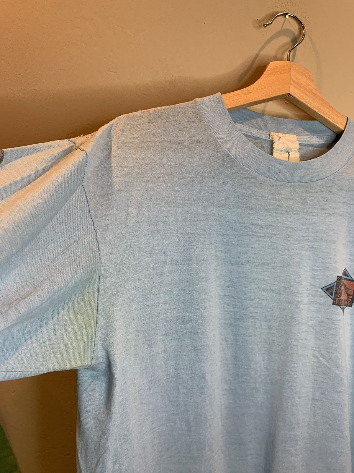 Vintage *RARE* Vintage 70s Pipeline Surf Forecast Typhoon LS T-Shirt Size US L / EU 52-54 / 3 - 5 Thumbnail