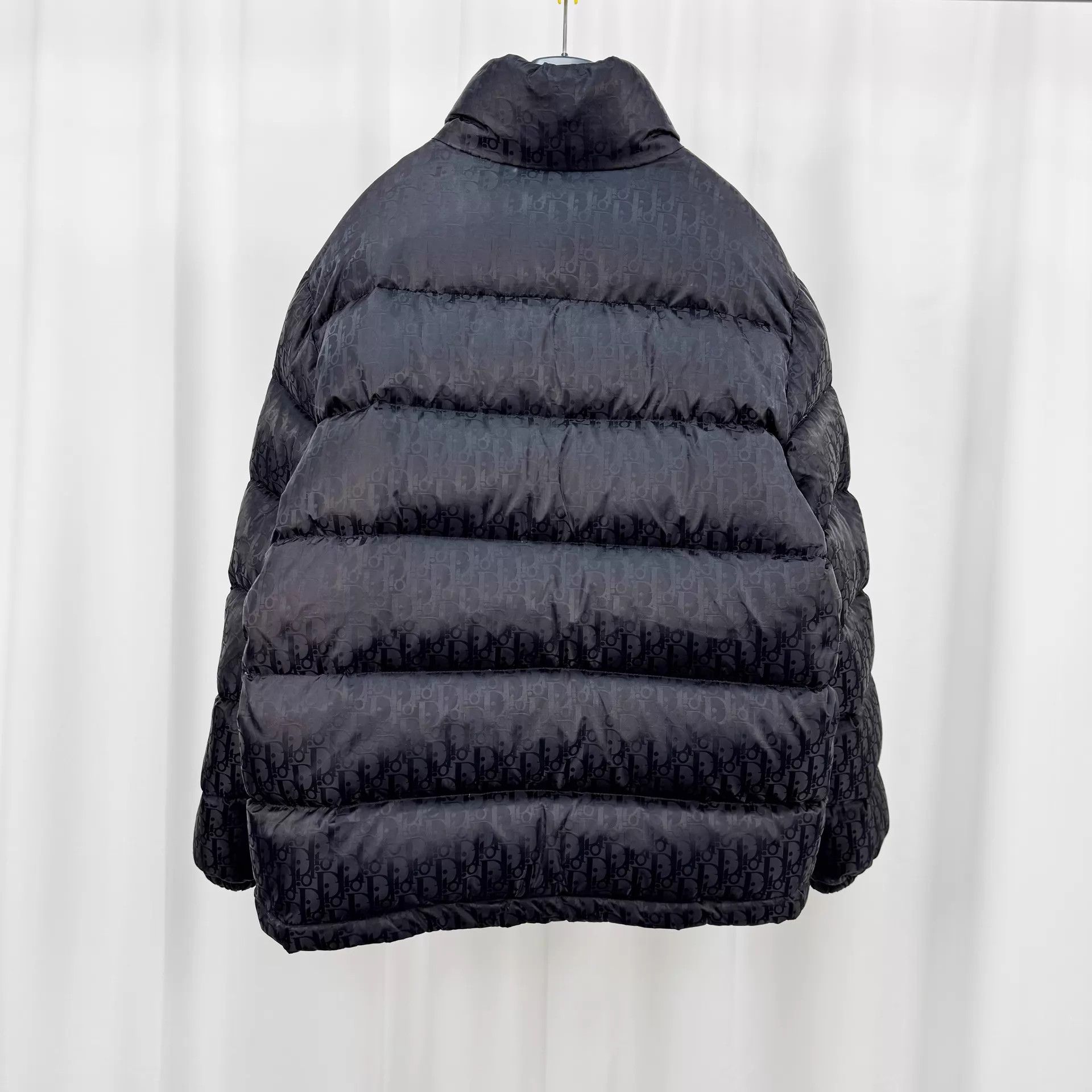 Dior Dior black Oblique allover down coat EU54 99 new Size US L / EU 52-54 / 3 - 2 Thumbnail