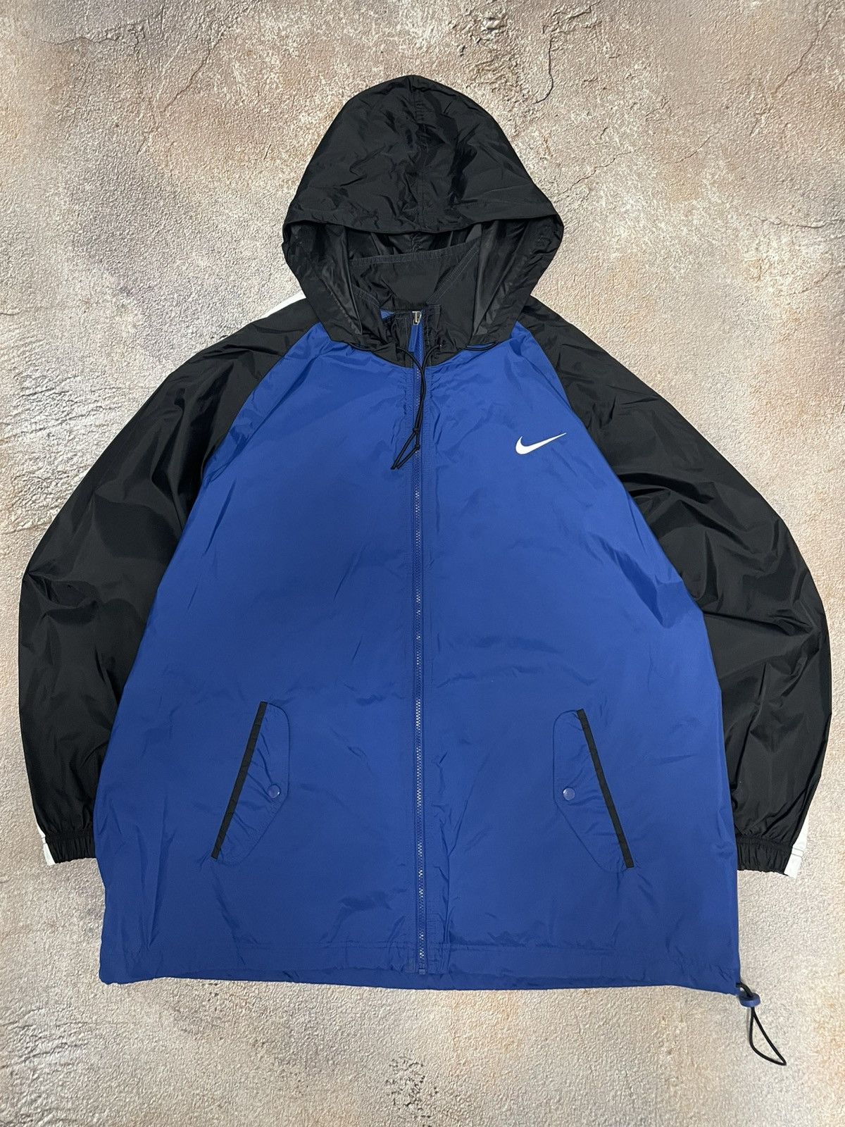 Nike Vintage Nike Big Logo Nylon Light Jacket Size US XXL / EU 58 / 5 - 4 Thumbnail