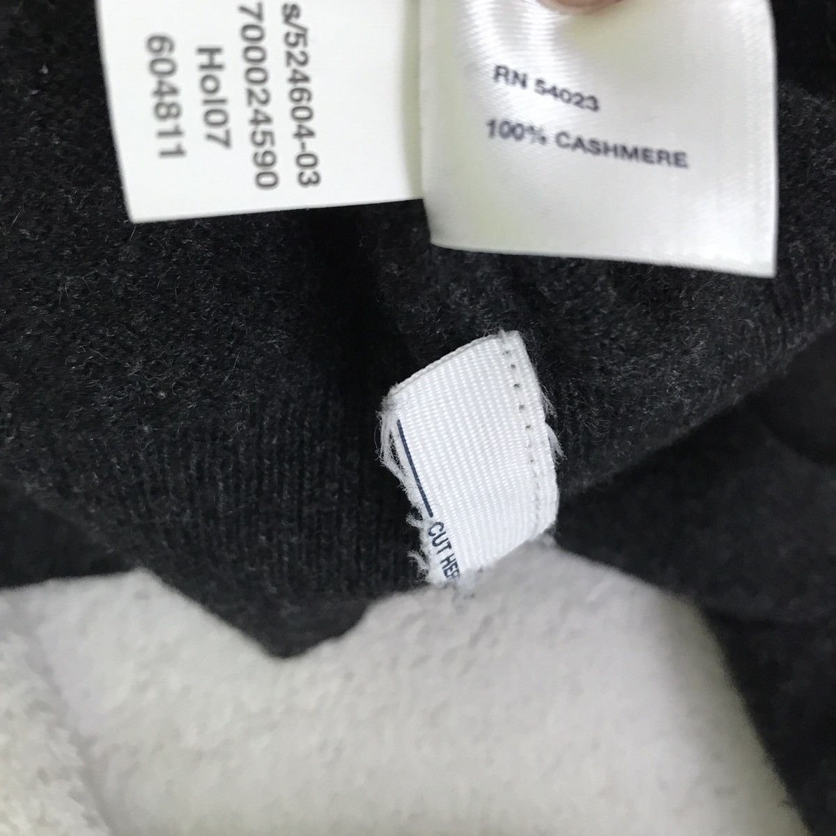 Gap GAP Cashmere Sweater Gray Long Sleeve a pullover Mens Large Size US L / EU 52-54 / 3 - 10 Thumbnail