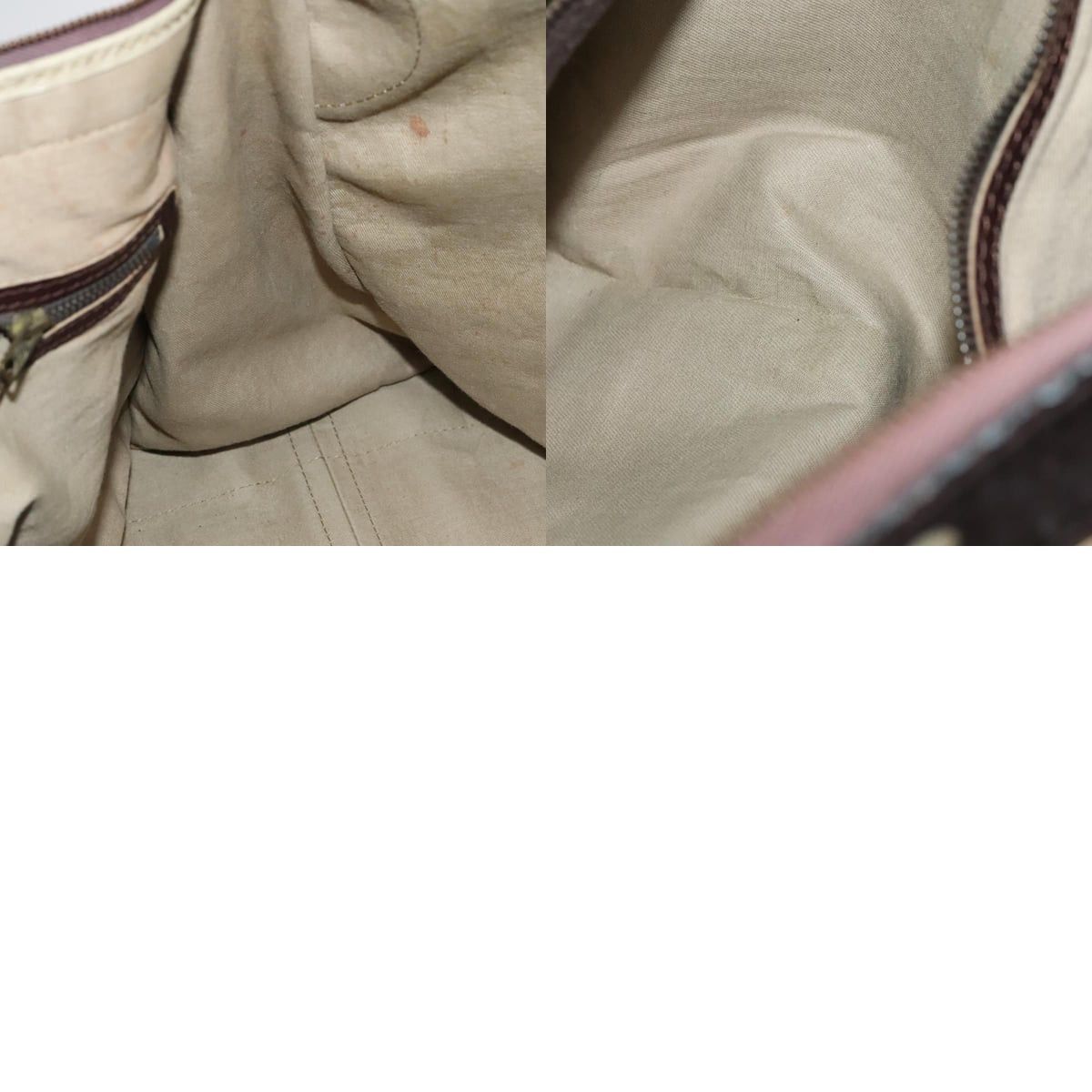 Dior DIOR Trotter Canvas Boston Bag Brown Size ONE SIZE - 12 Thumbnail