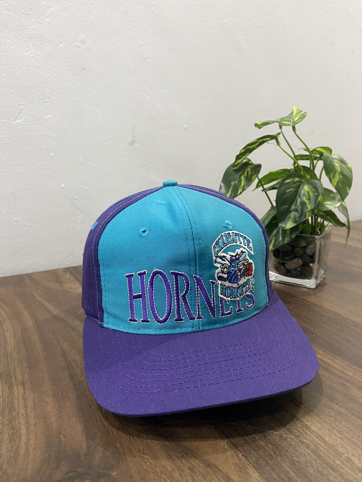 NBA × The Game × Vintage Vintage 90s NBA Charlotte Hornets Cap Hat Size ONE SIZE - 1 Thumbnail