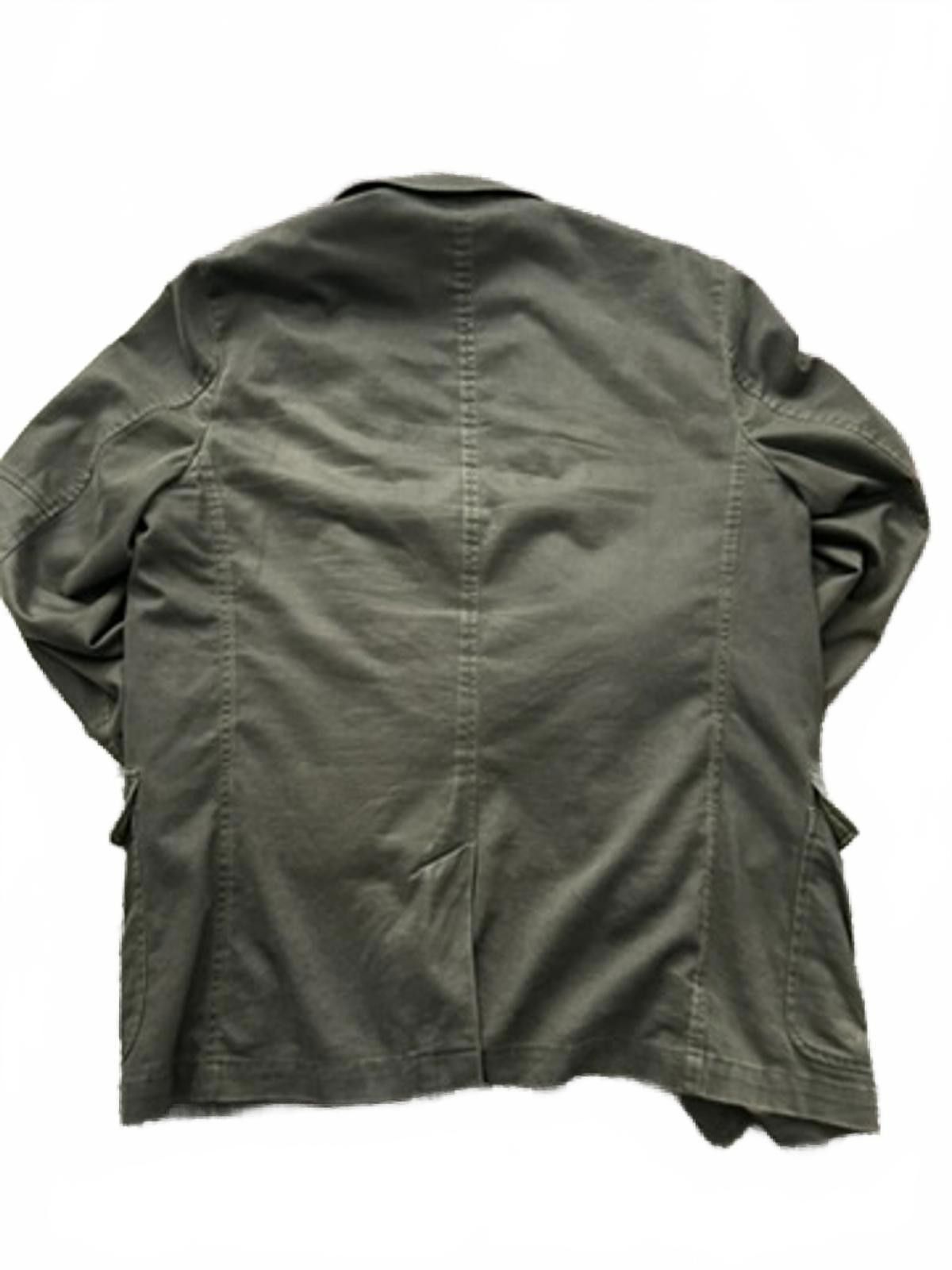 Stone Island STONES Men's Olive Green Quilted Lined Blazer Jacket Size US L / EU 52-54 / 3 - 5 Thumbnail