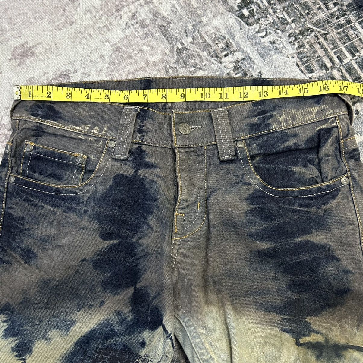 Tornado Mart Tornado Mart Flared Washed Snake Denim Size US 34 / EU 50 - 24 Thumbnail