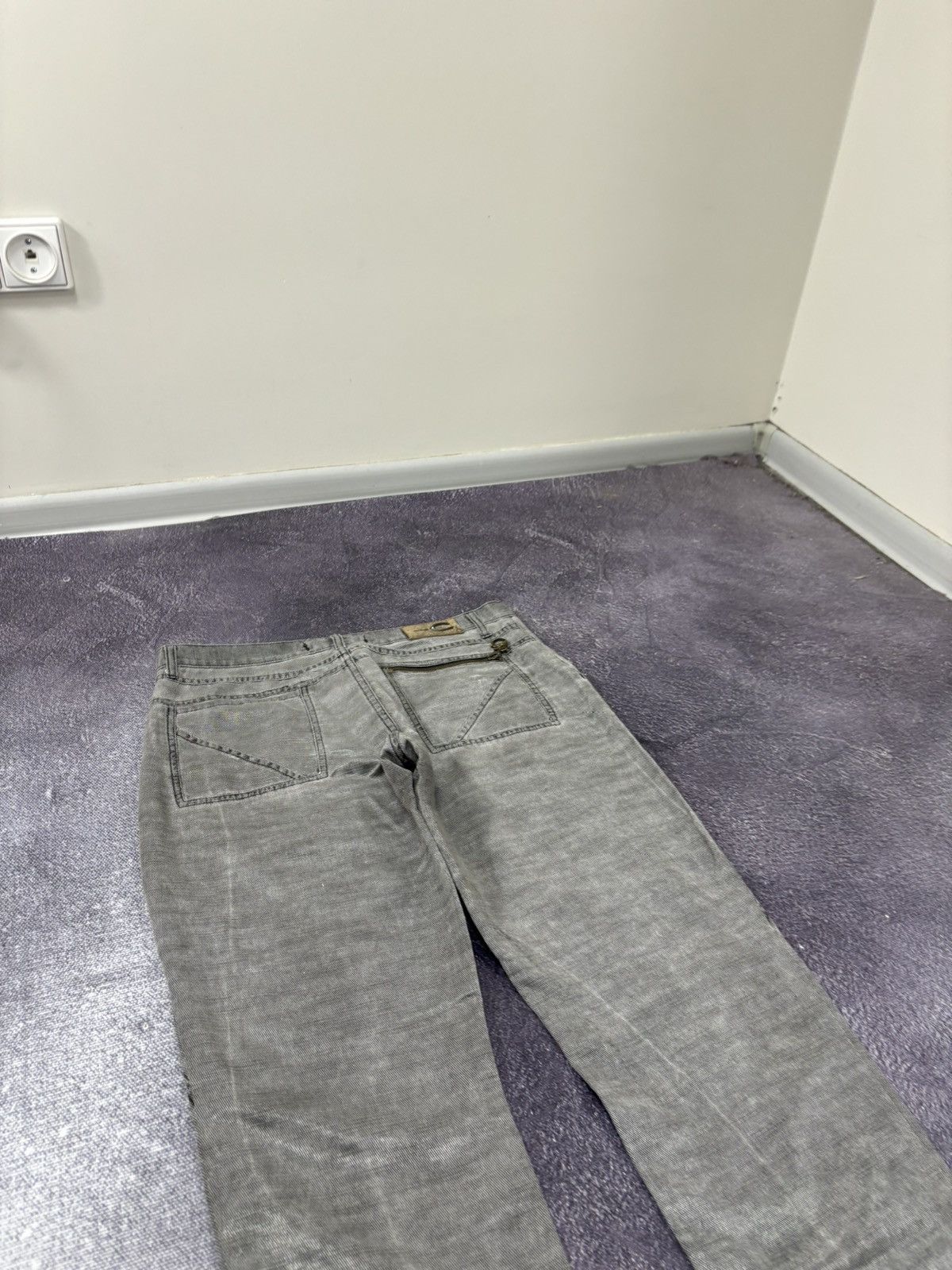 Just Cavalli Vintage Just Cavalli Gothic Avant Garde Rare Archival Jeans Size 36" / US 14 / IT 50 - 5 Thumbnail