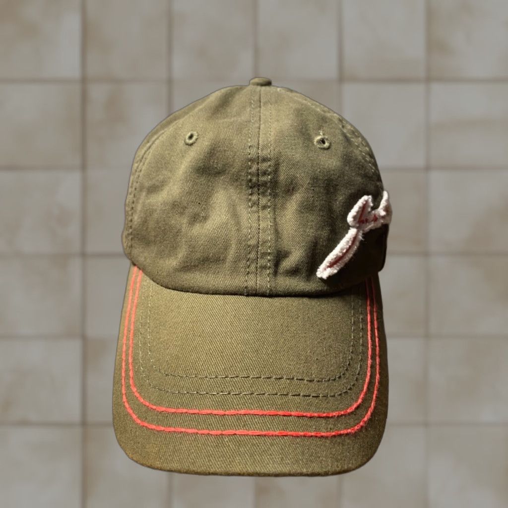 John Deere John Deere White/Gray Embroidered Swirls Womens Adjustable Cap Hat NWOT Size ONE SIZE - 1 Thumbnail