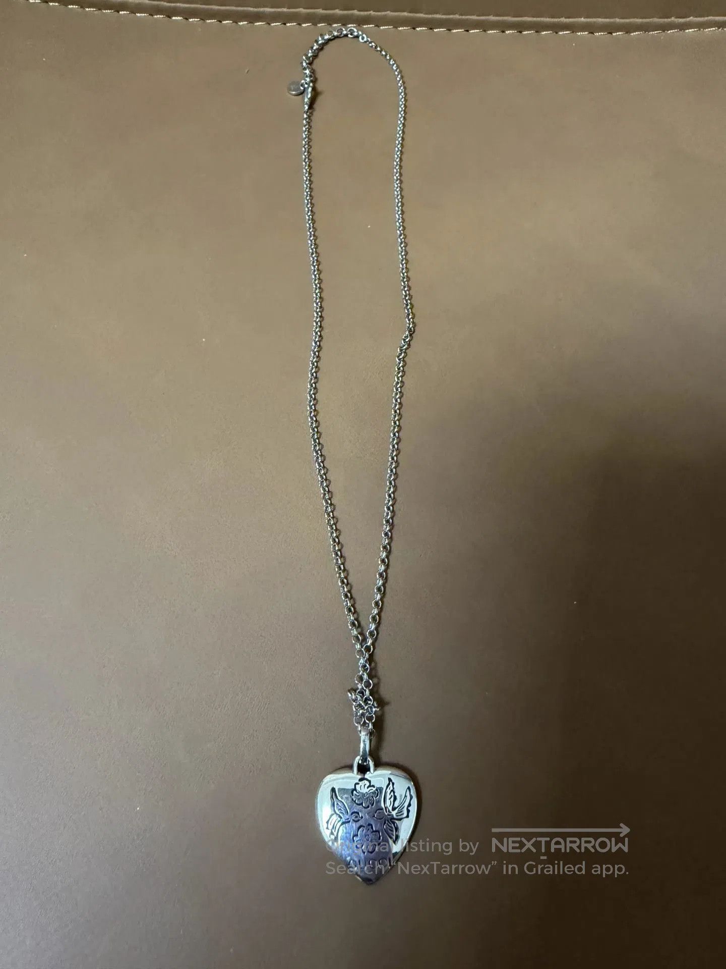 Gucci Guicci Love Fearless love heart necklace| Size ONE SIZE - 3 Thumbnail