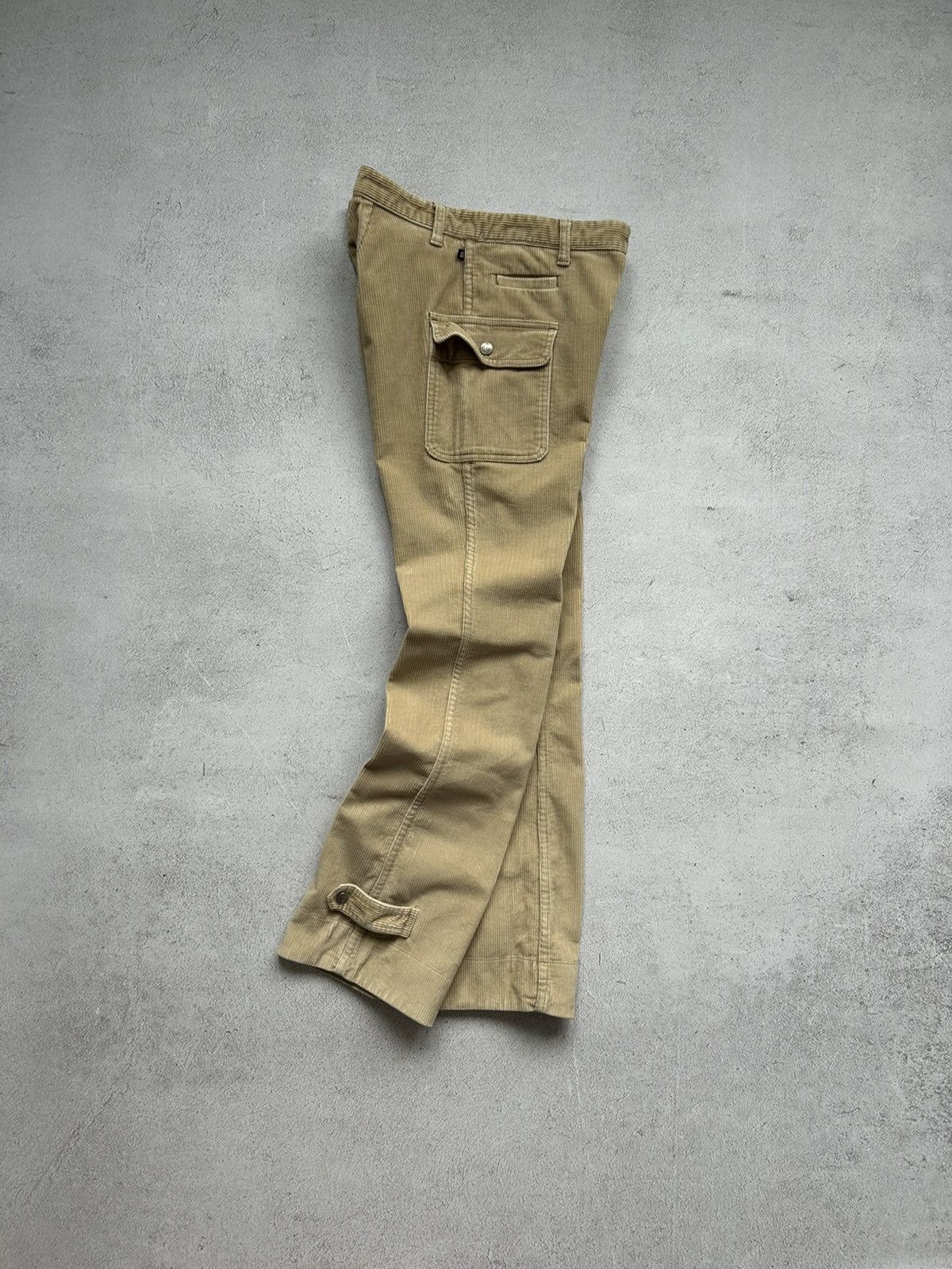 Polo Ralph Lauren × Vintage Polo Ralph Lauren Jeans women's velvet cargo pants size 6 Size 28" / US 6 / IT 42 - 9 Thumbnail