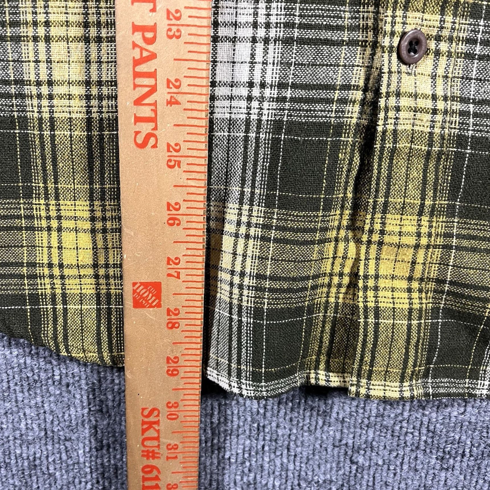 RVCA RVCA Flannel Shirt Mens Medium Wool Blend Heavy Button Up Shacket Skate Surf Size US M / EU 48-50 / 2 - 7 Thumbnail