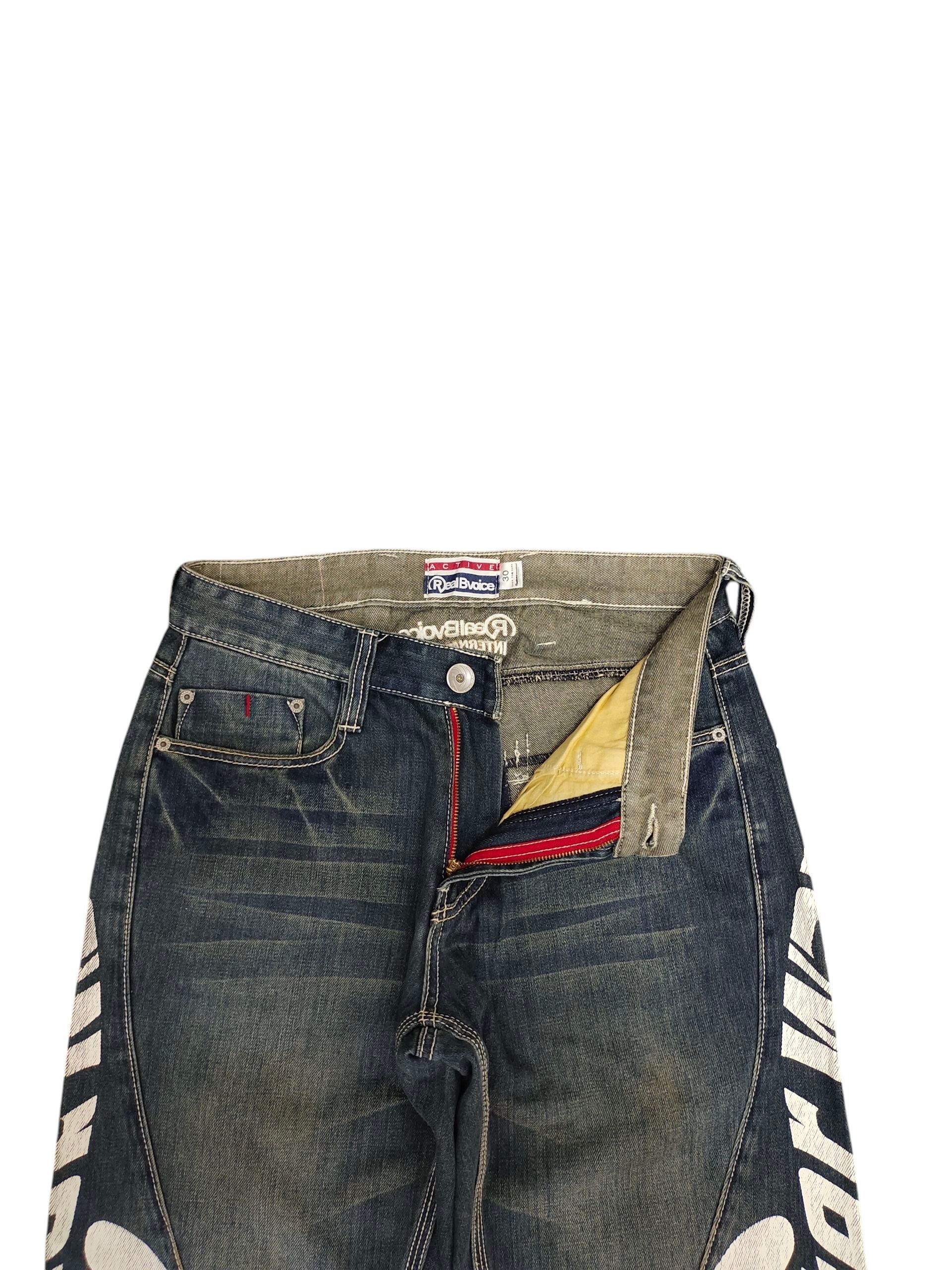 Comme des Garcons × Undercover Japanese Brand RealBvoice Daicock Clawmark Jeans Evisu Style Size US 30 / EU 46 - 9 Thumbnail