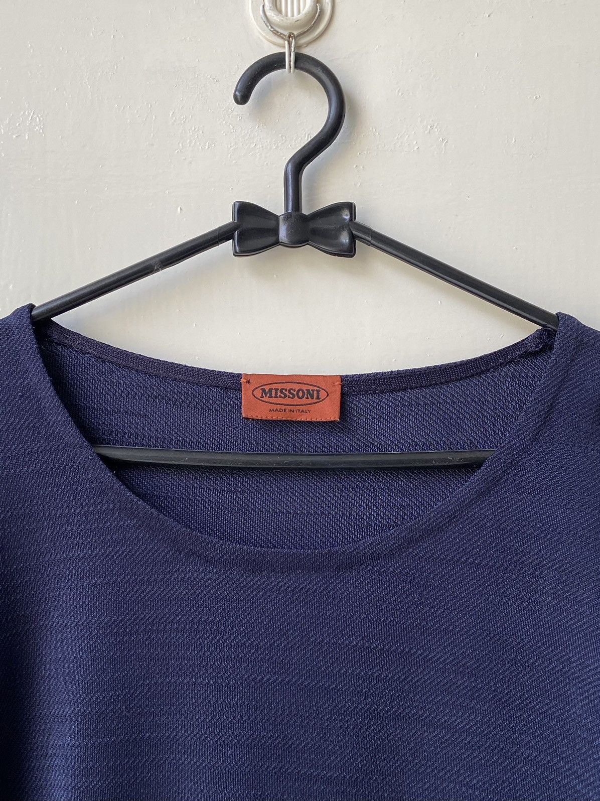 Missoni MISSONI Navy T-Shirt Size US S / EU 44-46 / 1 - 12 Thumbnail