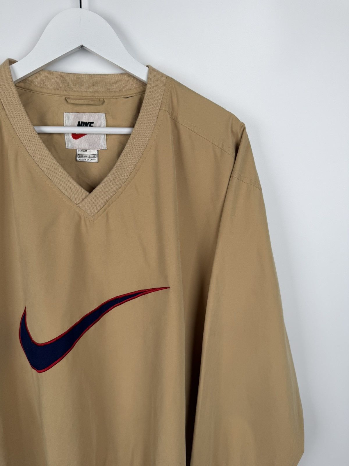 Nike Nike vintage nylone sweatshirt 90s Size US L / EU 52-54 / 3 - 2 Thumbnail