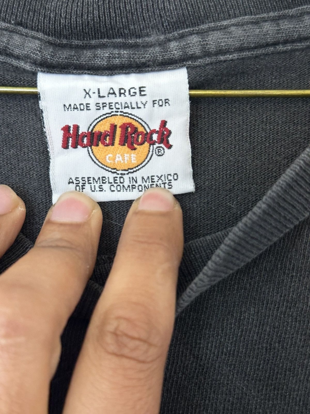 Designer × Vintage Vintage 1993 Hard rock shirt Size US XL / EU 56 / 4 - 6 Thumbnail