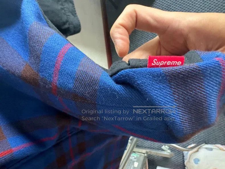 Comme des Garcons Supreme Cdg Check Paneled Jacket. Size US L / EU 52-54 / 3 - 4 Thumbnail
