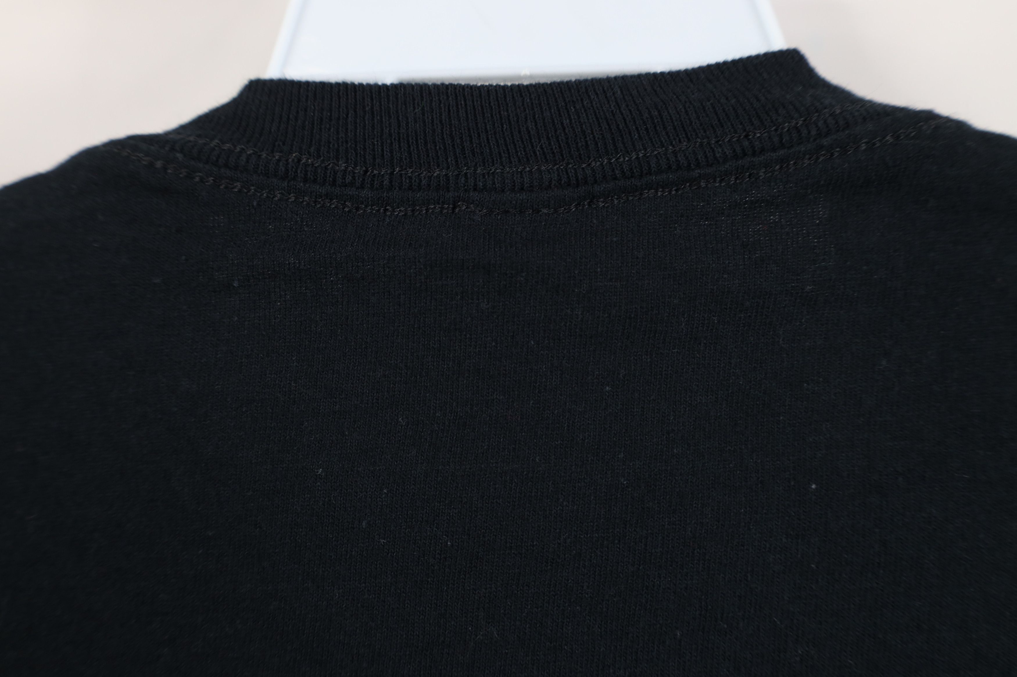 Vintage Vintage 90s Y2K Streetwear Cotton Long Sleeve T-Shirt Black Size US M / EU 48-50 / 2 - 9 Thumbnail