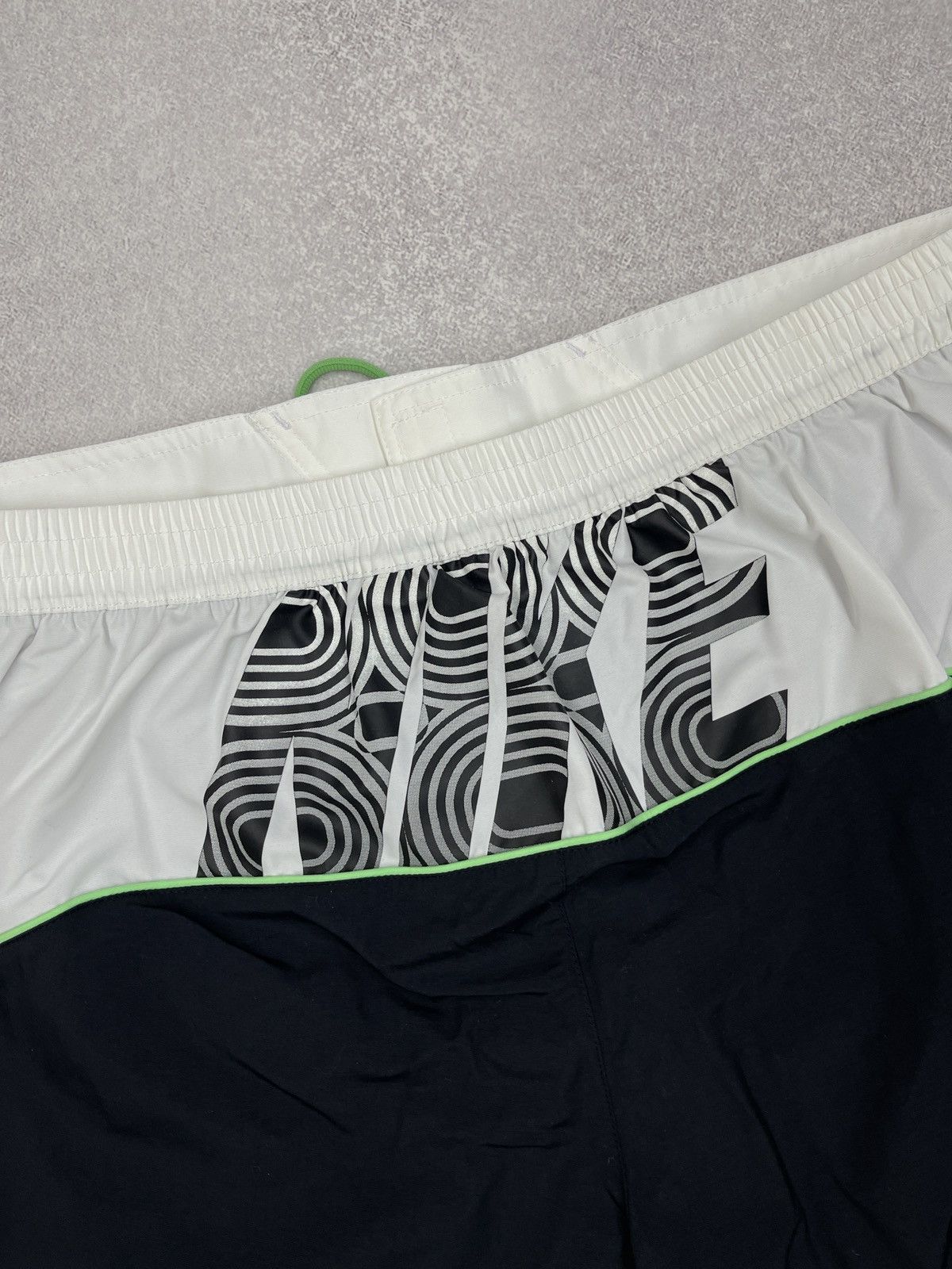 Nike × Nike ACG × Vintage Vintage Nike Black Shorts Double Big Logo Drill Y2K TECH ACG Size US 36 / EU 52 - 6 Thumbnail