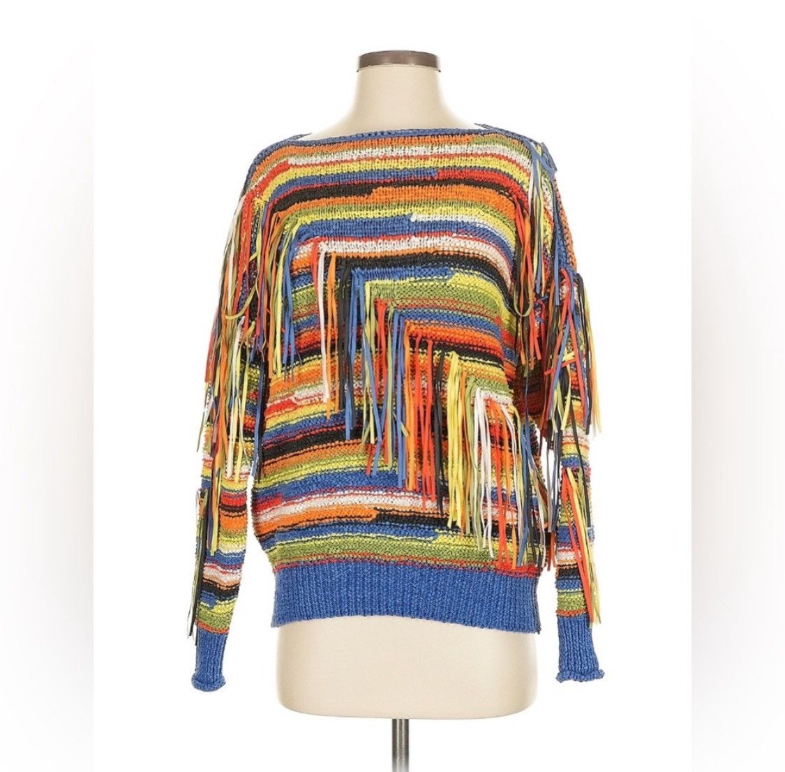 Stella McCartney Stella McCartney Fringe Sweater Size XS / US 0-2 / IT 36-38 - 1 Thumbnail
