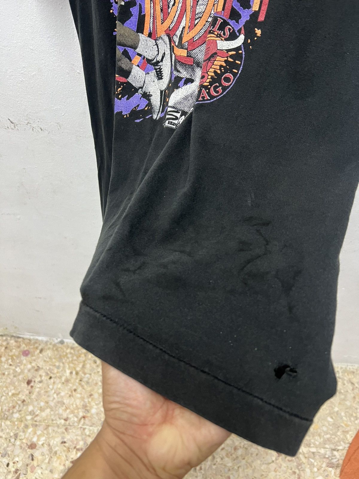 NBA × Salem Sportswear Micheal Jordan Chicago Bulls Size US XL / EU 56 / 4 - 7 Thumbnail
