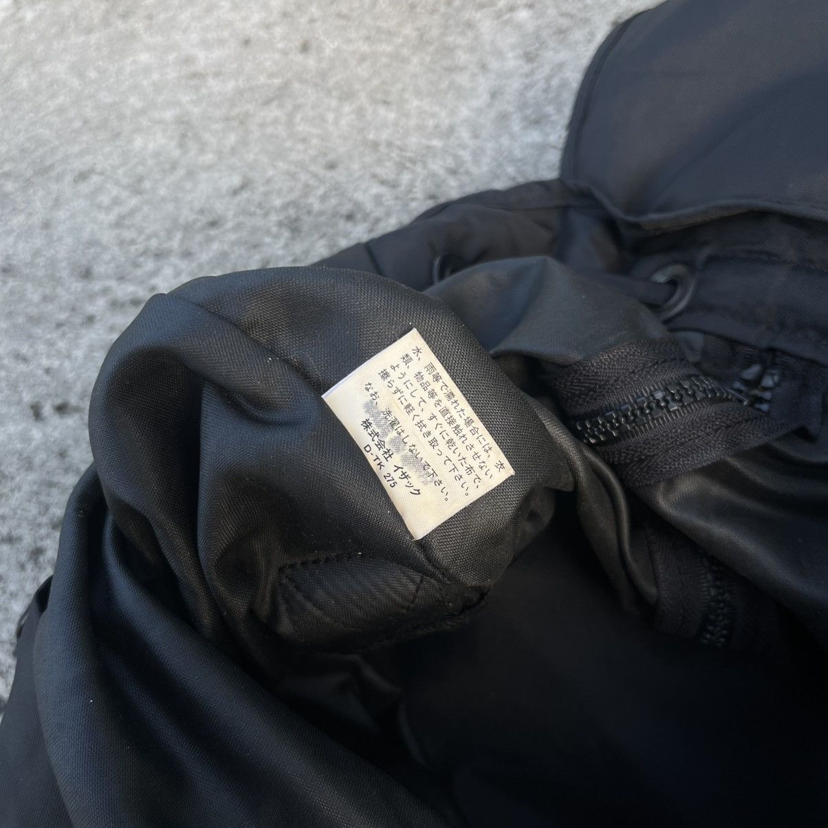 Yohji Yamamoto Yohji Yamamoto Y’Saccs + POUR HOMME Nylon Nylon Backpack Size ONE SIZE - 13 Thumbnail