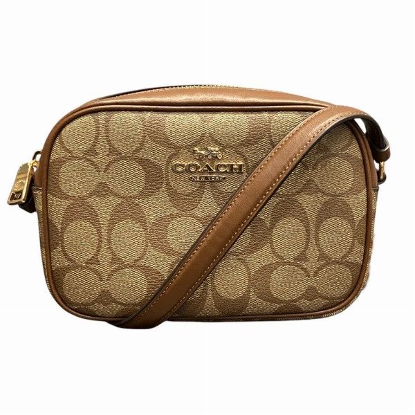 Coach Coach Coach Signature PVC Shoulder Bag Leather Shoulder Bag C9926 ...