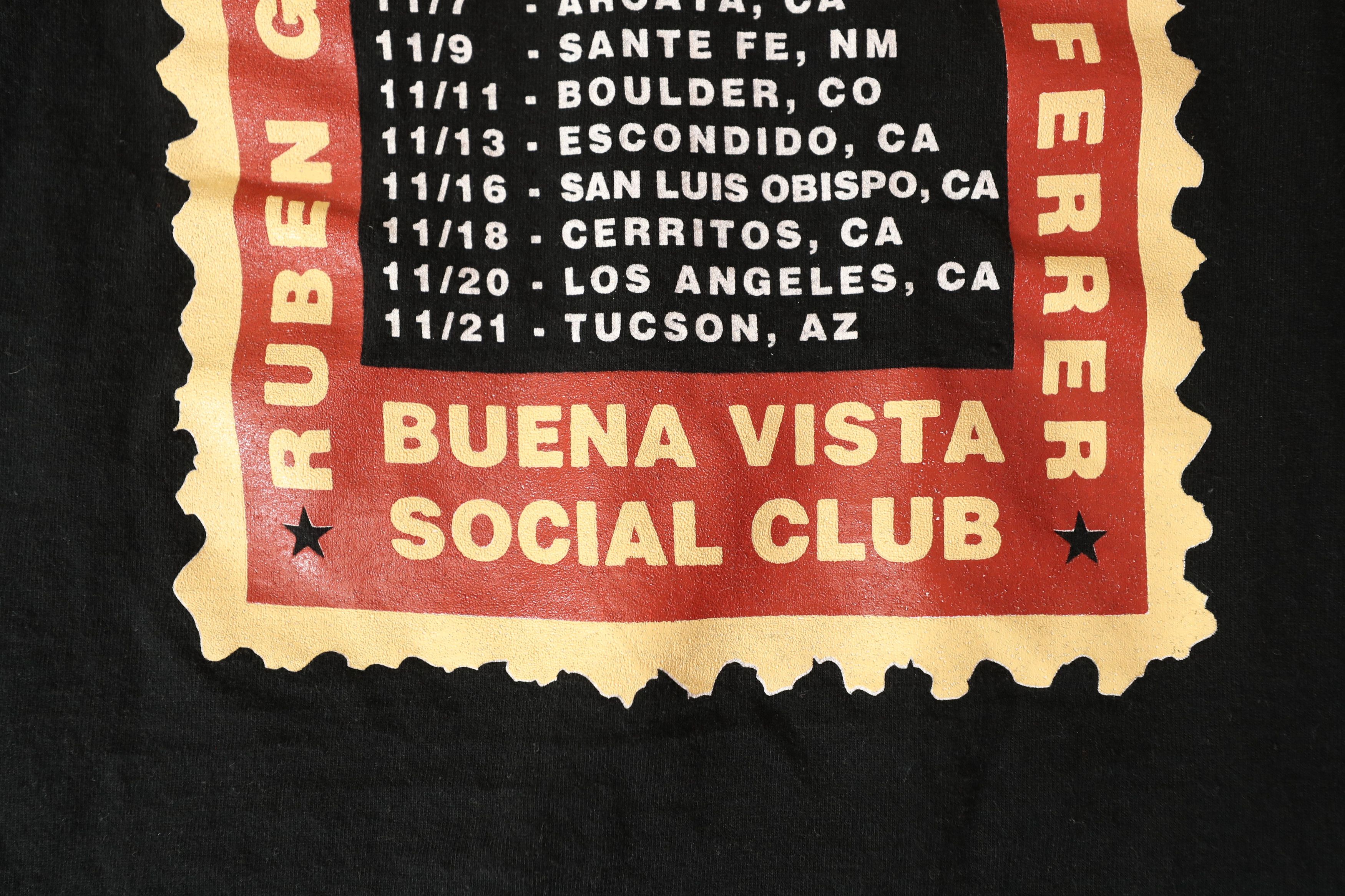 Band Tees × Fruit Of The Loom × Vintage Buena Vista Social Club 1999-2000 NA Tour Tee (M) Size US L / EU 52-54 / 3 - 10 Thumbnail