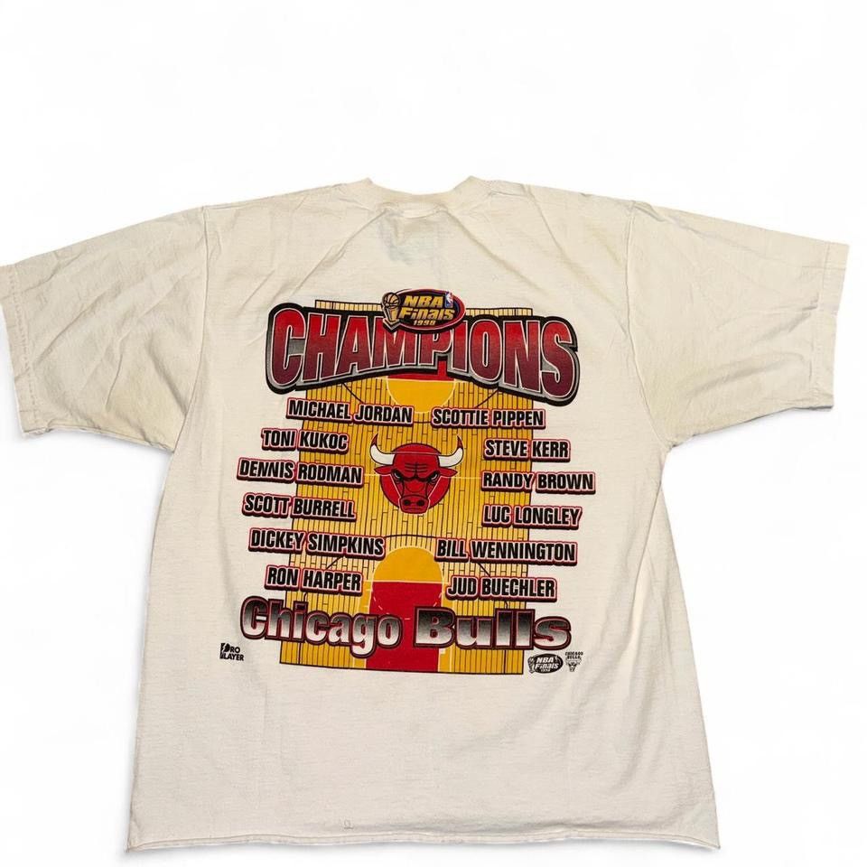 Pro Player Vintage 1998 Chicago Bulls NBA Finals Pro Player Tee Size US M / EU 48-50 / 2 - 2 Thumbnail